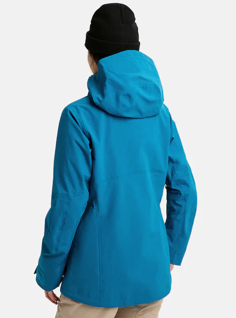 スノーボード ウェア バートン BURTON W AK Upshift GORE-TEX 2L Jacket Blue Teal 25-26 送料無料 日本正規品 予約商品 店頭受け取り可能