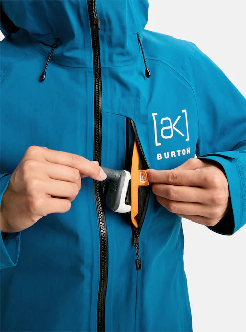 スノーボード ウェア バートン BURTON W AK Upshift GORE-TEX 2L Jacket Blue Teal 25-26 送料無料 日本正規品 予約商品 店頭受け取り可能
