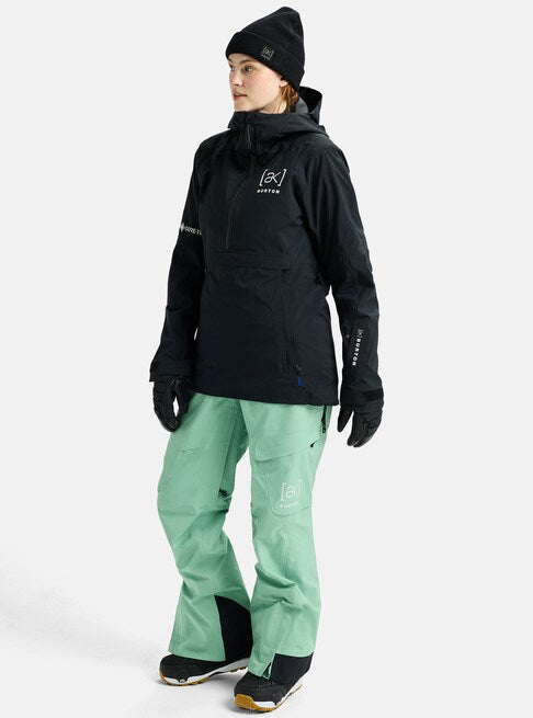 スノーボード ウェア バートン BURTON W AK Kimmy GORE-TEX 2L Anorak True Black 25-26 送料無料 日本正規品 予約商品 店頭受け取り可能