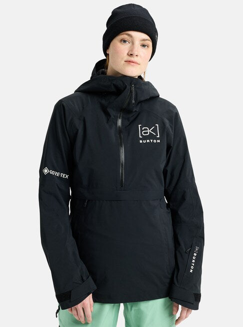 スノーボード ウェア バートン BURTON W AK Kimmy GORE-TEX 2L Anorak True Black 25-26 送料無料 日本正規品 予約商品 店頭受け取り可能
