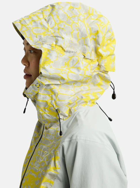 スノーボード ウェア バートン BURTON W AK Kimmy GORE-TEX 2L Anorak Atomic Shatter / Gray Cloud 25-26 送料無料 日本正規品 予約商品 店頭受け取り可能