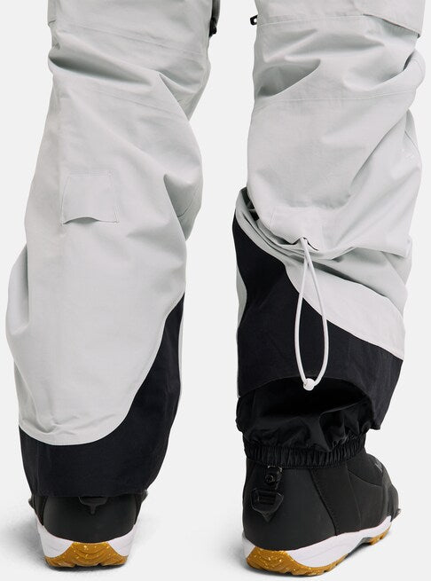 スノーボード ウェア バートン BURTON W AK Kimmy GORE-TEX 2L Bib Pants Gray Cloud 25-26 送料無料 日本正規品 予約商品 店頭受け取り可能