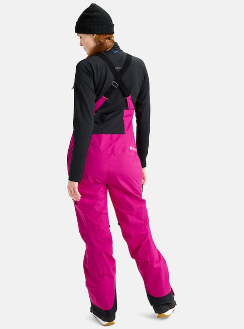 スノーボード ウェア バートン BURTON W AK Kimmy GORE-TEX 2L Bib Pants Very Berry 25-26 送料無料 日本正規品 予約商品 店頭受け取り可能