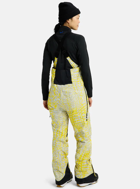 スノーボード ウェア バートン BURTON W AK Kimmy GORE-TEX 2L Bib Pants Atomic Shatter 25-26 送料無料 日本正規品 予約商品 店頭受け取り可能