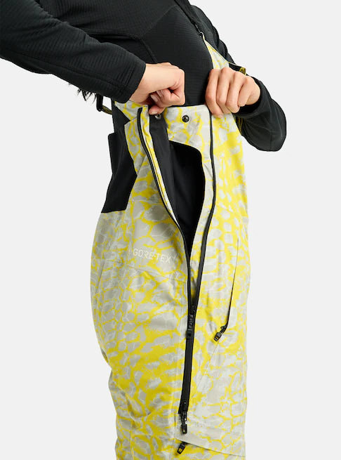 スノーボード ウェア バートン BURTON W AK Kimmy GORE-TEX 2L Bib Pants Atomic Shatter 25-26 送料無料 日本正規品 予約商品 店頭受け取り可能
