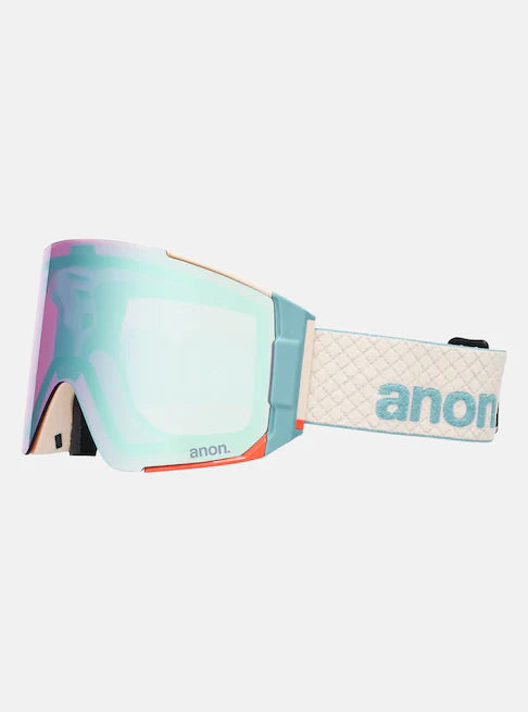 スノーボード ゴーグル アノン ANON Sync Goggles + Lens + MFI Face Mask Oat/Perceive Variable Blue 25-26 送料無料 日本正規品 予約商品 店頭受け取り可能