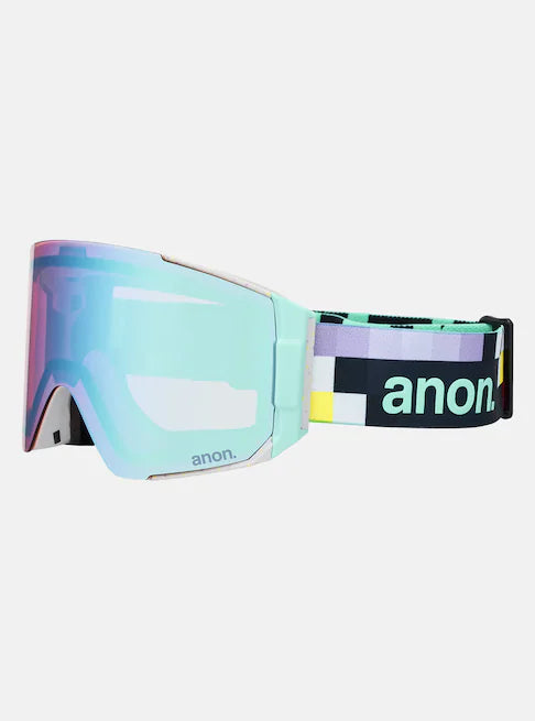 スノーボード ゴーグル アノン ANON Sync Goggles + Lens + MFI Face Mask Pixel/Perceive Variable Blue 25-26 送料無料 日本正規品 予約商品 店頭受け取り可能