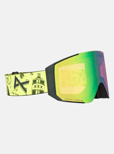 スノーボード ゴーグル アノン ANON Sync Goggles + Lens + MFI Face Mask Whirlwind/Perceive Variable Green 25-26 送料無料 日本正規品 予約商品 店頭受け取り可能