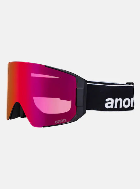 スノーボード ゴーグル アノン ANON Sync Goggles + Lens + MFI Face Mask Black/Perceive Sunny Red 25-26 送料無料 日本正規品 予約商品 店頭受け取り可能