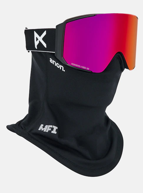 スノーボード ゴーグル アノン ANON Sync Goggles + Lens + MFI Face Mask Black/Perceive Sunny Red 25-26 送料無料 日本正規品 予約商品 店頭受け取り可能