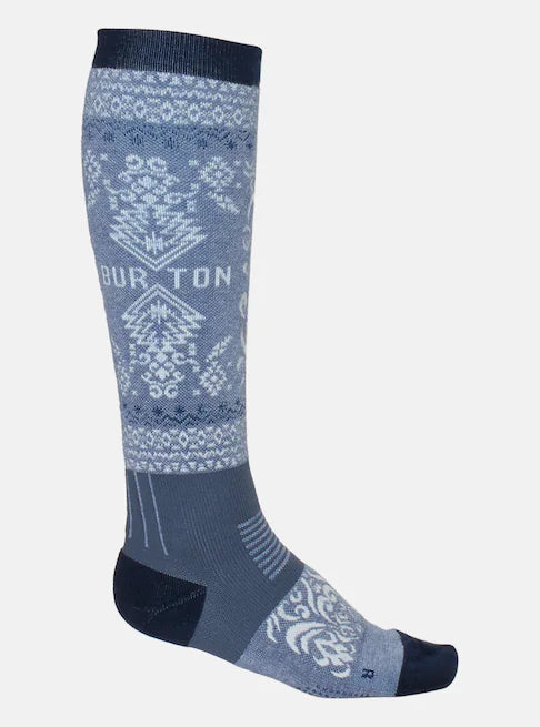 BURTON バートン Men's Imprint Round Socks 25-26 スノーボード アクセサリー Denim Universal