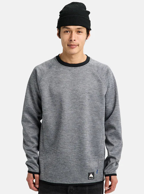 スノーボード ウェア バートン BURTON Crown Weatherproof Crew Fleece True Black Heather 25-26 送料無料 日本正規品 予約商品 店頭受け取り可能