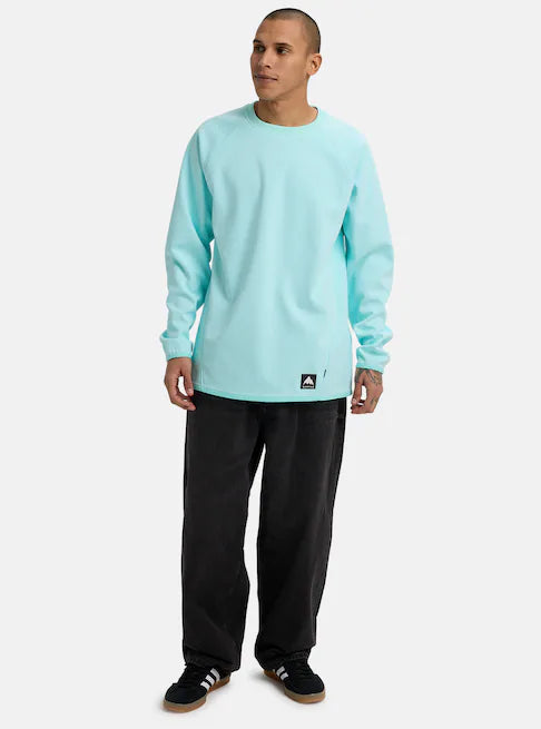 スノーボード ウェア バートン BURTON Crown Weatherproof Crew Fleece Light Teal 25-26 送料無料 日本正規品 予約商品 店頭受け取り可能