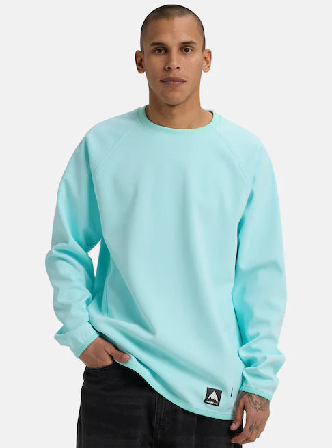スノーボード ウェア バートン BURTON Crown Weatherproof Crew Fleece Light Teal 25-26 送料無料 日本正規品 予約商品 店頭受け取り可能