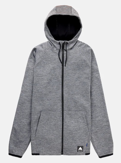 スノーボード ウェア バートン BURTON M Crown Weatherproof FZ True Black Heather 25-26 送料無料 日本正規品 予約商品 店頭受け取り可能