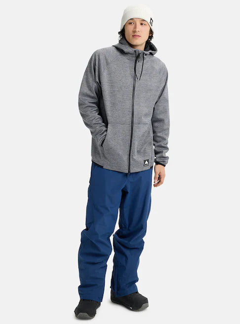 スノーボード ウェア バートン BURTON M Crown Weatherproof FZ True Black Heather 25-26 送料無料 日本正規品 予約商品 店頭受け取り可能