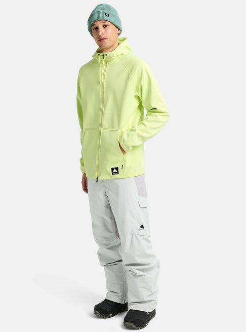 スノーボード ウェア バートン BURTON M Crown Weatherproof FZ Glow Yellow Green 25-26 送料無料 日本正規品 予約商品 店頭受け取り可能