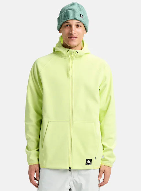 スノーボード ウェア バートン BURTON M Crown Weatherproof FZ Glow Yellow Green 25-26 送料無料 日本正規品 予約商品 店頭受け取り可能