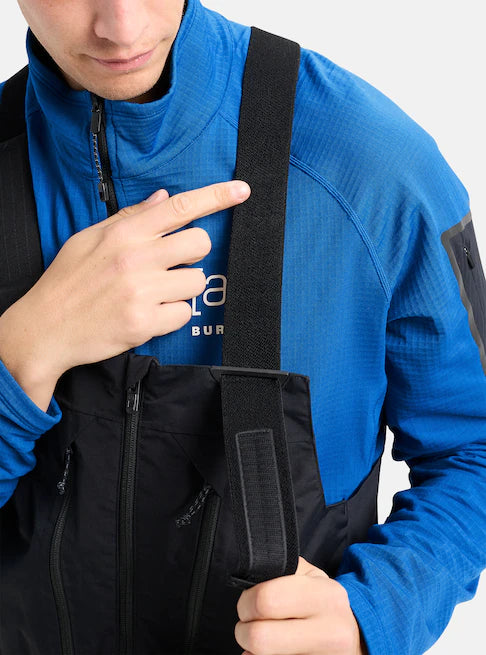 スノーボード ウェア バートン BURTON AK Cyclic GORE-TEX 2L Bib Pants True Black 25-26 送料無料 日本正規品 予約商品 店頭受け取り可能