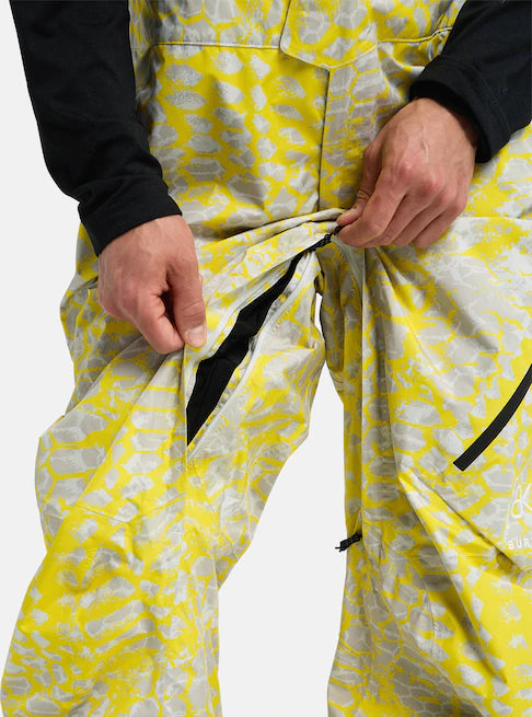 スノーボード ウェア バートン BURTON AK Cyclic GORE-TEX 2L Bib Pants Atomic Shatter 25-26 送料無料 日本正規品 予約商品 店頭受け取り可能