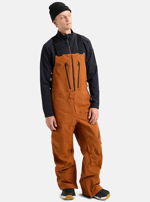 スノーボード ウェア バートン BURTON AK Cyclic GORE-TEX 2L Bib Pants Chestnut Brown 25-26 送料無料 日本正規品 予約商品 店頭受け取り可能