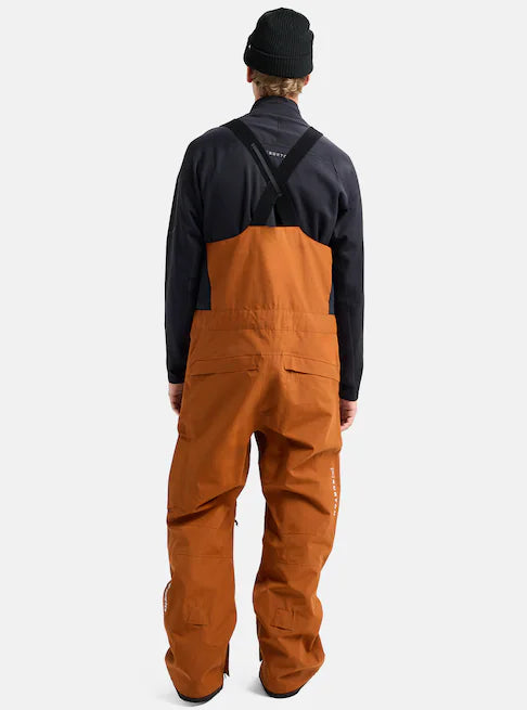 スノーボード ウェア バートン BURTON AK Cyclic GORE-TEX 2L Bib Pants Chestnut Brown 25-26 送料無料 日本正規品 予約商品 店頭受け取り可能