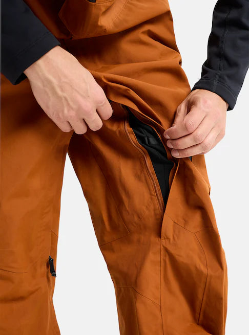 スノーボード ウェア バートン BURTON AK Cyclic GORE-TEX 2L Bib Pants Chestnut Brown 25-26 送料無料 日本正規品 予約商品 店頭受け取り可能