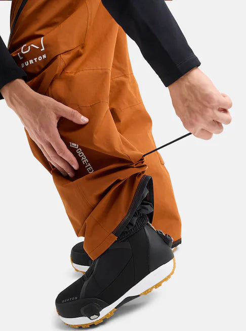 スノーボード ウェア バートン BURTON AK Cyclic GORE-TEX 2L Bib Pants Chestnut Brown 25-26 送料無料 日本正規品 予約商品 店頭受け取り可能