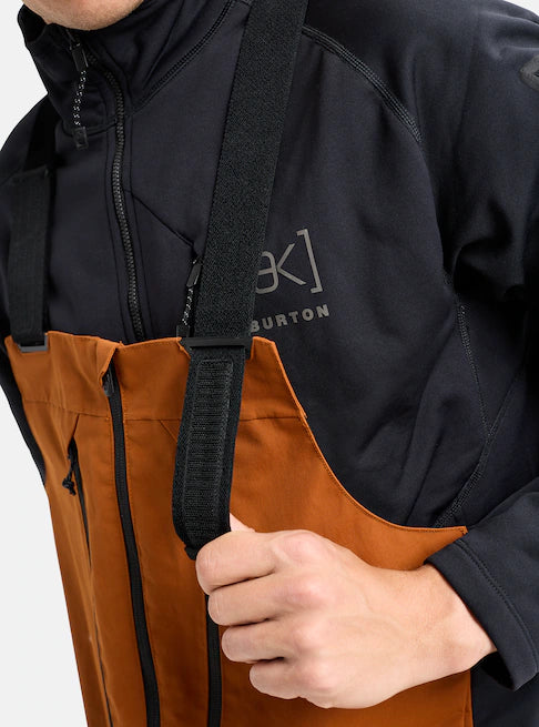 スノーボード ウェア バートン BURTON AK Cyclic GORE-TEX 2L Bib Pants Chestnut Brown 25-26 送料無料 日本正規品 予約商品 店頭受け取り可能