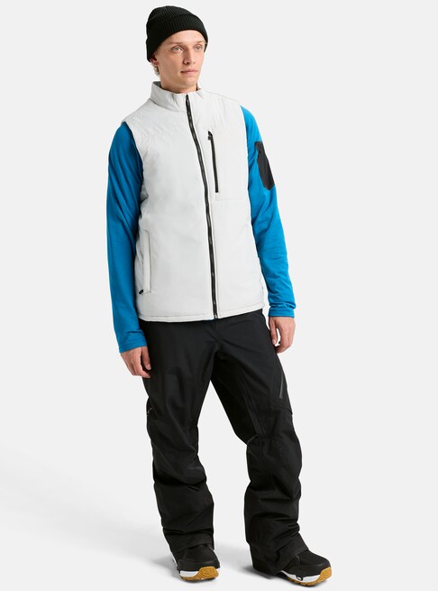 スノーボード ウェア バートン BURTON AK Helium Stretch Insulated Vest Gray Cloud 25-26 送料無料 日本正規品 予約商品 店頭受け取り可能