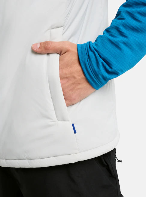 スノーボード ウェア バートン BURTON AK Helium Stretch Insulated Vest Gray Cloud 25-26 送料無料 日本正規品 予約商品 店頭受け取り可能