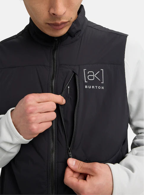 スノーボード ウェア バートン BURTON AK Helium Stretch Insulated Vest True Black 25-26 送料無料 日本正規品 予約商品 店頭受け取り可能