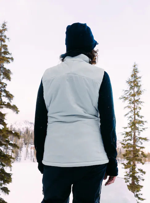 スノーボード ウェア バートン BURTON W AK Helium Stretch Insulated Vest Gray Cloud 25-26 送料無料 日本正規品 予約商品 店頭受け取り可能