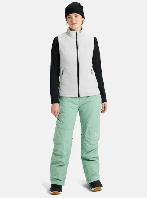スノーボード ウェア バートン BURTON W AK Helium Stretch Insulated Vest Gray Cloud 25-26 送料無料 日本正規品 予約商品 店頭受け取り可能