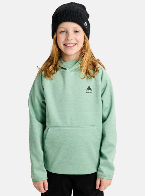 スノーボード ウェア バートン BURTON Crown Weatherproof Pullover Fleece Soft Sage Heather キッズ 25-26 送料無料 日本正規品 予約商品 店頭受け取り可能