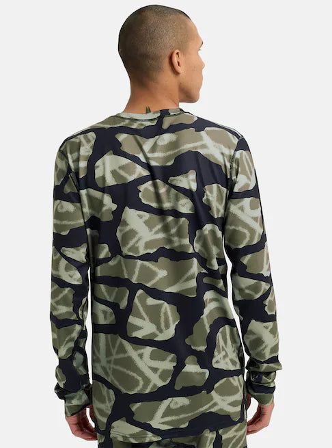 BURTON バートン Men's Lightweight X Base Layer Crewneck 25-26 スノーボード アクセサリー True Black