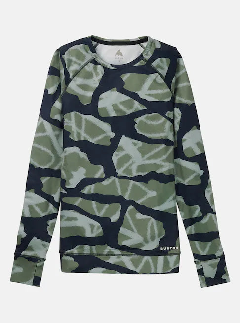 BURTON バートン Women's Lightweight X Crew 25-26 スノーボード アクセサリー Graffiti Camo