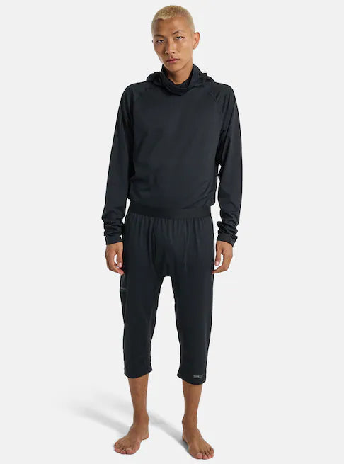 BURTON バートン Men's Midweight X Base Three-Quarter PT 25-26 スノーボード アクセサリー True Black