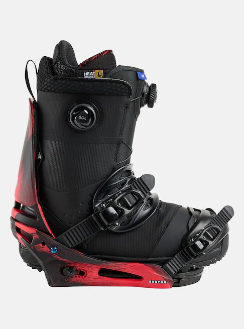 スノーボード バインディング バートン BURTON CARTEL X Black / Red 25-26 送料無料 日本正規品 予約商品 店頭受け取り可能