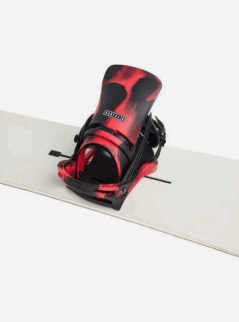 スノーボード バインディング バートン BURTON CARTEL X Black / Red 25-26 送料無料 日本正規品 予約商品 店頭受け取り可能