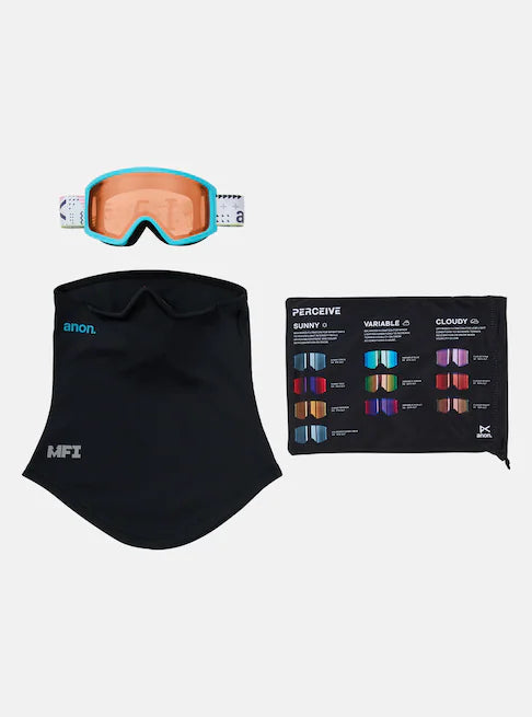 スノーボード ゴーグル アノン ANON Tracker 2.0 Goggles + MFI Face Mask Geoscope/Amber 25-26 送料無料 日本正規品 予約商品 店頭受け取り可能