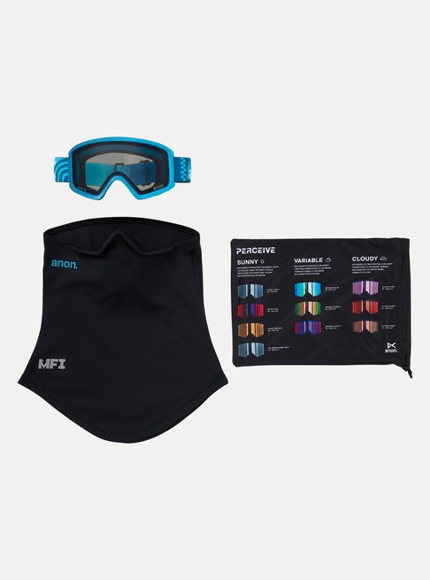スノーボード ゴーグル アノン ANON Tracker 2.0 Goggles + MFI Face Mask Island Blues/Smoke 25-26 送料無料 日本正規品 予約商品 店頭受け取り可能