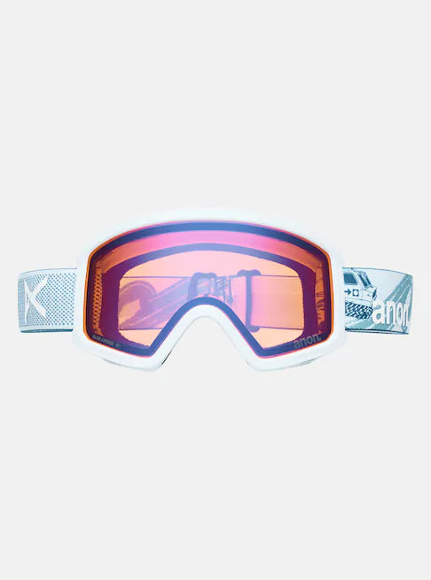 スノーボード ゴーグル アノン ANON Tracker 2.0 Goggles + MFI Face Mask Mountain Party/Blue Amber 25-26 送料無料 日本正規品 予約商品 店頭受け取り可能