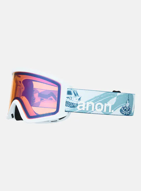 スノーボード ゴーグル アノン ANON Tracker 2.0 Goggles + MFI Face Mask Mountain Party/Blue Amber 25-26 送料無料 日本正規品 予約商品 店頭受け取り可能