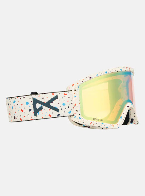 スノーボード ゴーグル アノン ANON Tracker 2.0 Goggles + MFI Face Mask Speckles/Gold Amber 25-26 送料無料 日本正規品 予約商品 店頭受け取り可能
