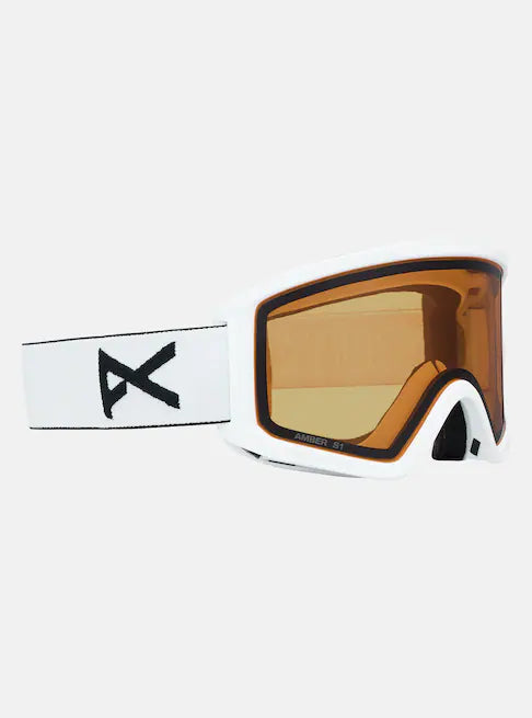 スノーボード ゴーグル アノン ANON Tracker 2.0 Goggles + MFI Face Mask White/Amber 25-26 送料無料 日本正規品 予約商品 店頭受け取り可能