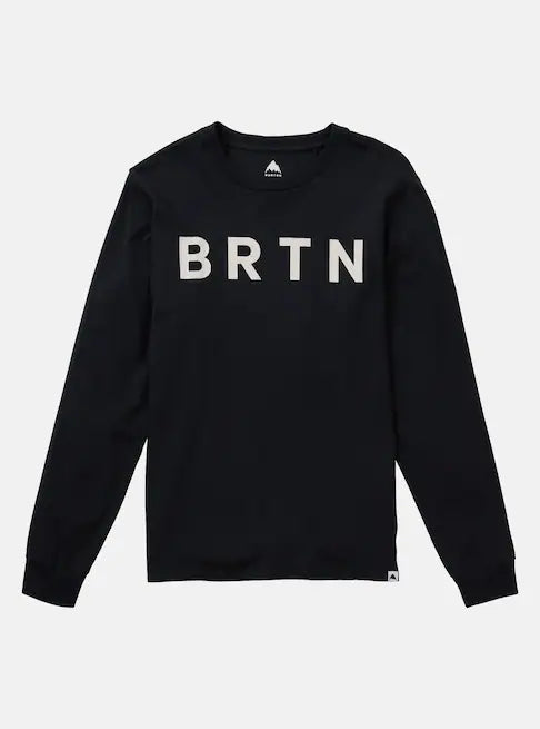 スノーボード ウェア バートン BURTON BRTN Long Sleeve T-Shirt True Black 25-26 送料無料 日本正規品 予約商品 店頭受け取り可能