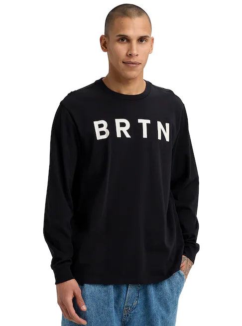 スノーボード ウェア バートン BURTON BRTN Long Sleeve T-Shirt True Black 25-26 送料無料 日本正規品 予約商品 店頭受け取り可能