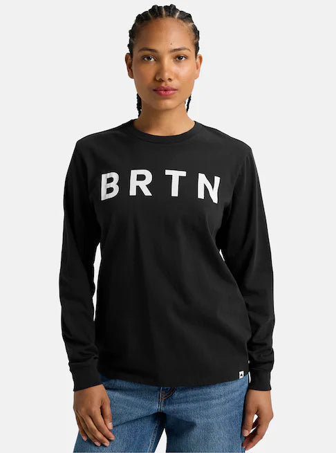 スノーボード ウェア バートン BURTON BRTN Long Sleeve T-Shirt True Black 25-26 送料無料 日本正規品 予約商品 店頭受け取り可能