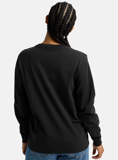 スノーボード ウェア バートン BURTON BRTN Long Sleeve T-Shirt True Black 25-26 送料無料 日本正規品 予約商品 店頭受け取り可能
